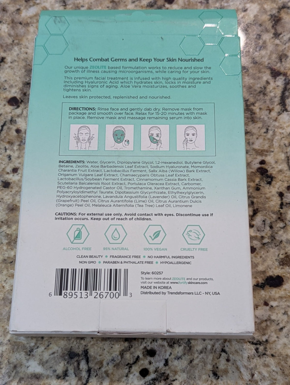 Hydrating Facial Sheet Mask 5 Pack