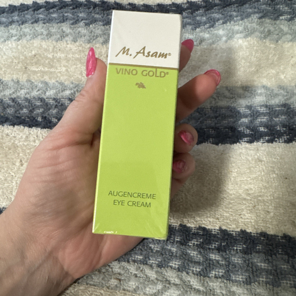 M.Asam Vino Gold Eye Cream - 1.01 fl oz, New Sealed
