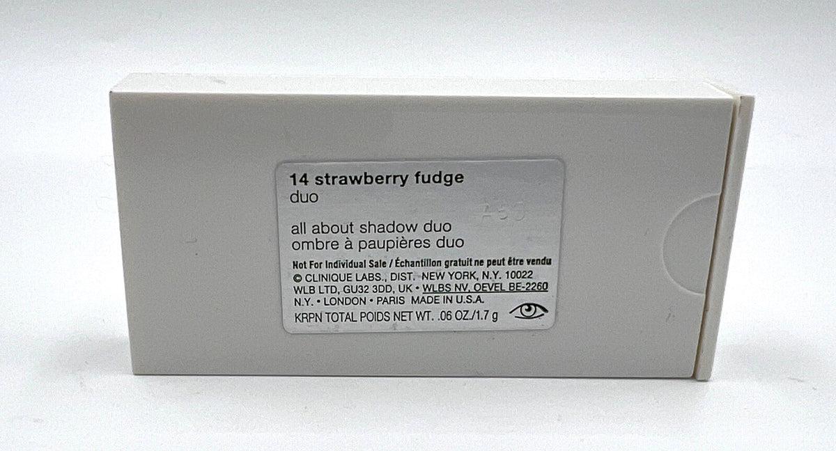 Eye Shadow Duo - 14 Strawberry Fudge All About Shadow by Clinique 1.7g