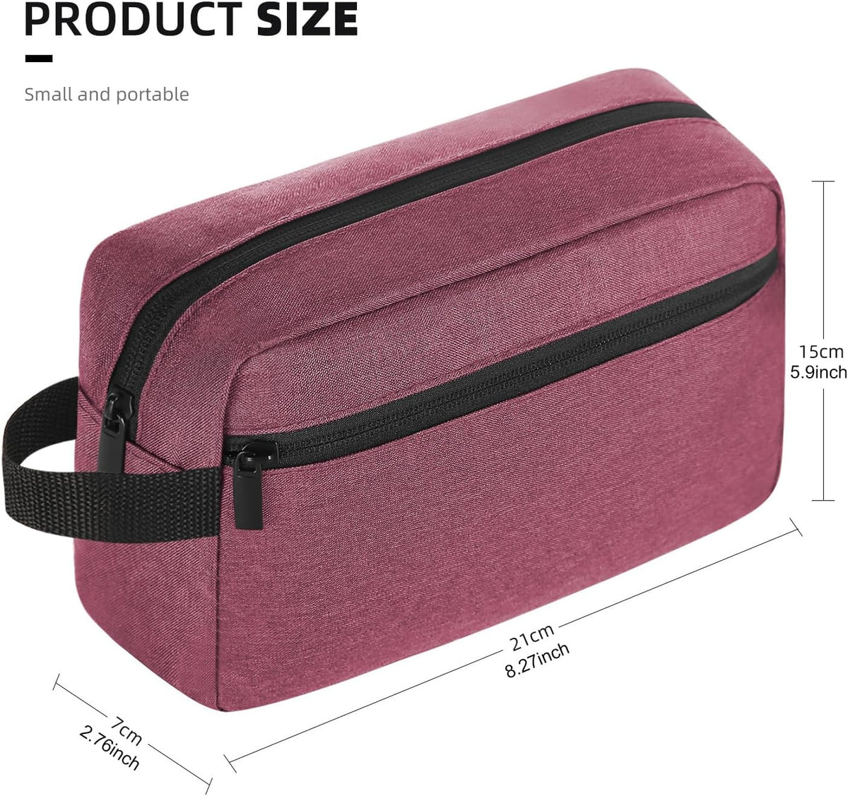 Travel Toiletry Bag for Women Men Hanging Cosmetic Organizer Waterproof