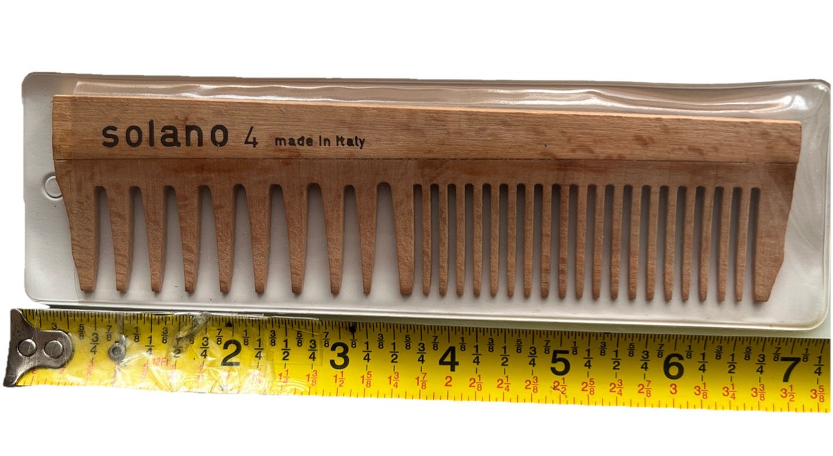 Solano 4 Comb Made in Italy - Hard to Find Styling Tool