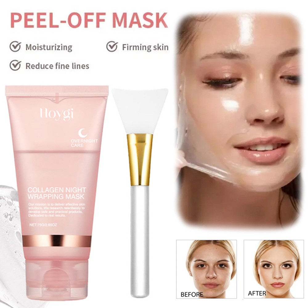 Electric Facial & Eye Massager with Red Light & Gel Patches for Skin Firming