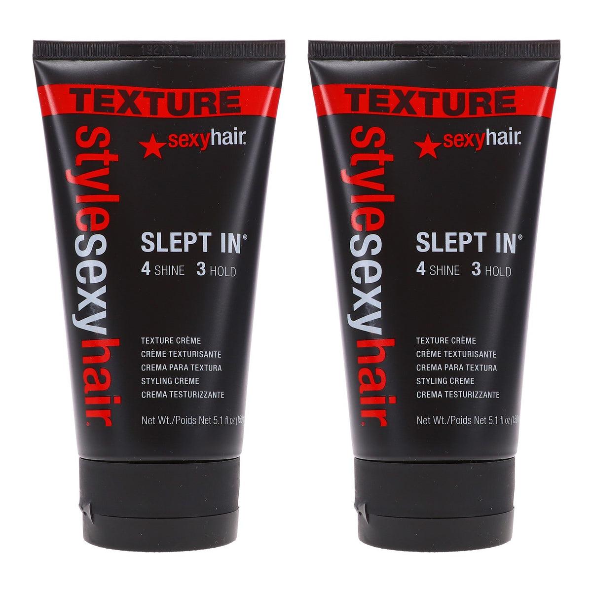 Texturizing Hair Cream - Slept In Texture Creme for Soft, Tousled Hair 5.1 oz (2 Pack)