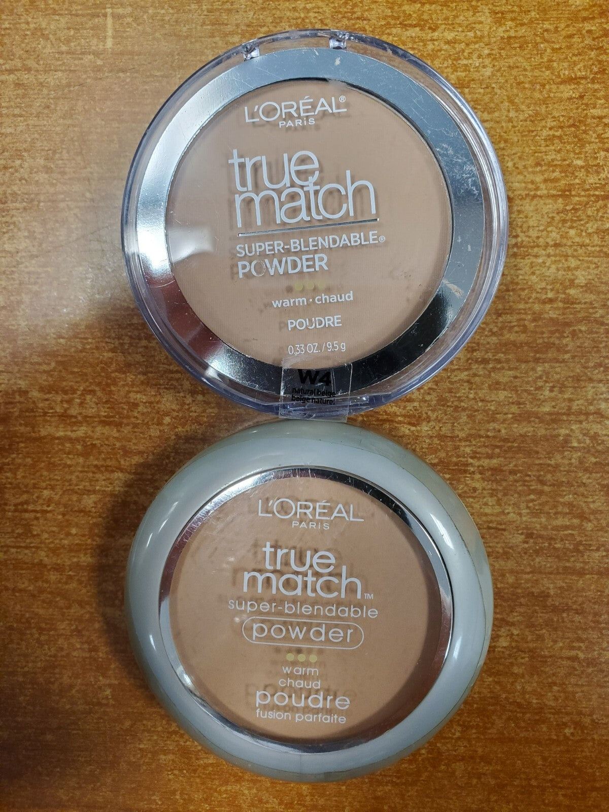 2 Pack L'Oréal True Match Super Blendable Powder W4 Light Medium