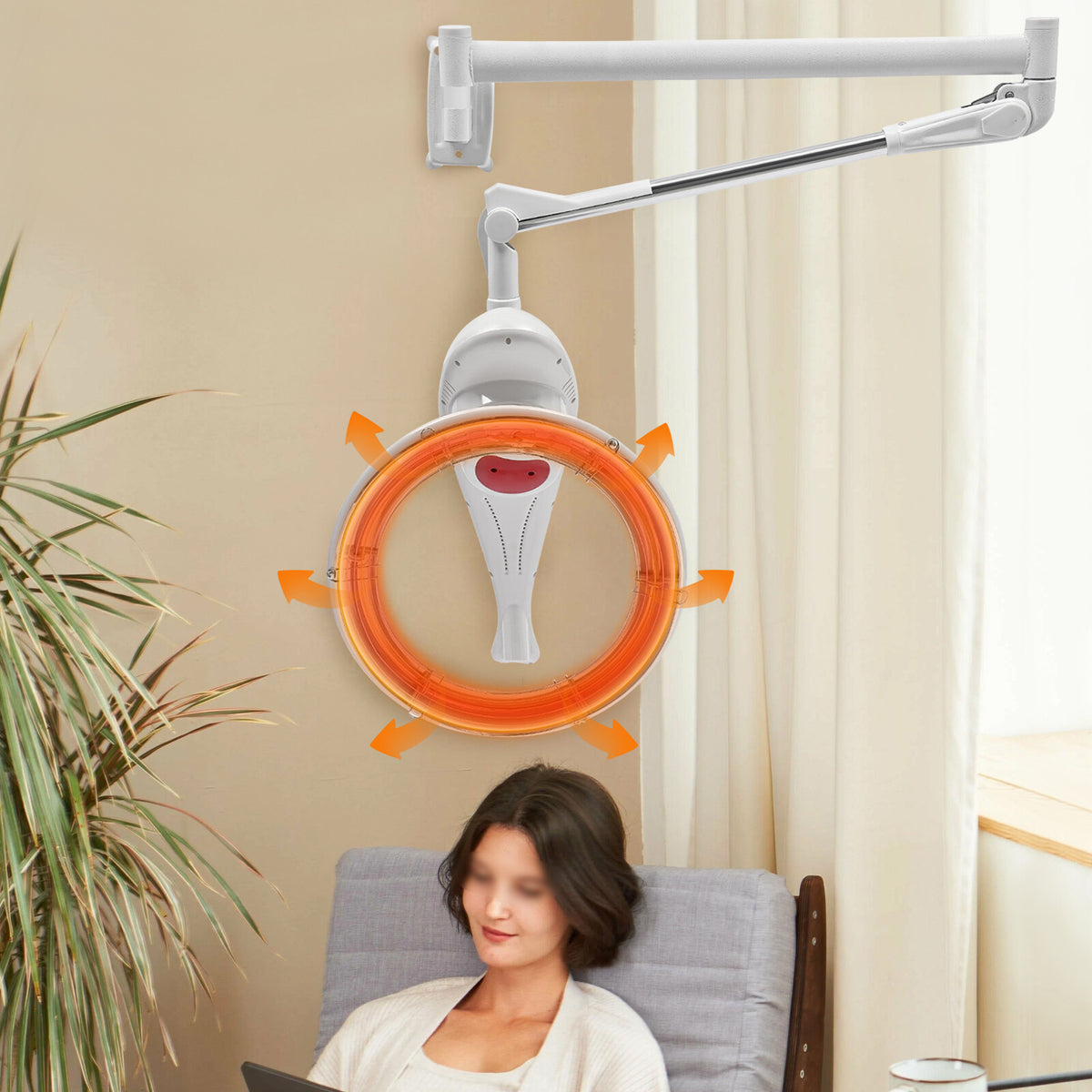Rotating Hair Treatment Machine for Salon Perming & Hair Care