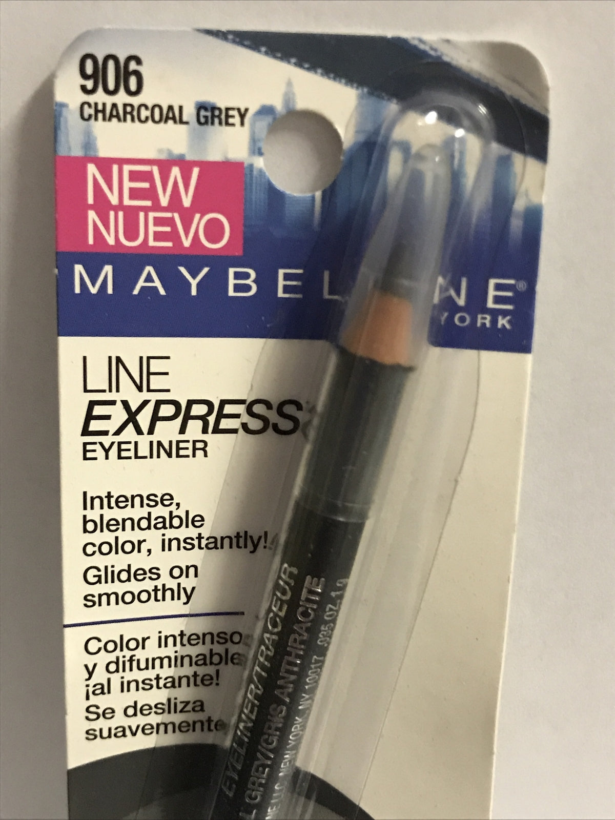 Eyeliner Smudger Tip Charcoal Grey for Precise Makeup Application