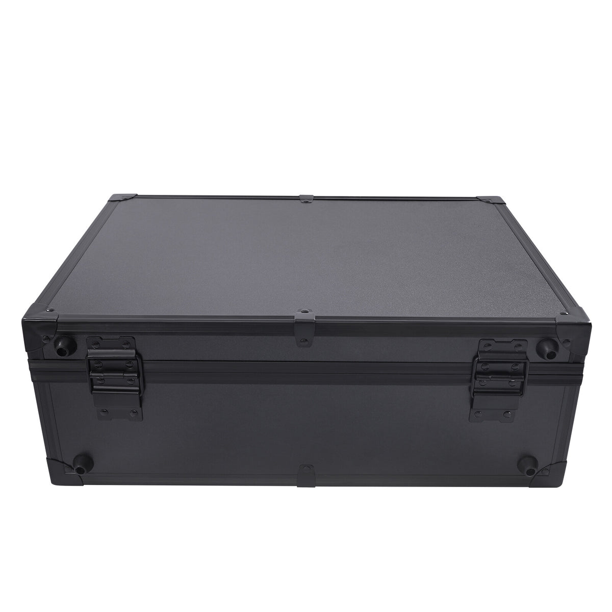 LED Lighted Makeup Bag with Mirror Travel Cosmetic Case Organizer Black