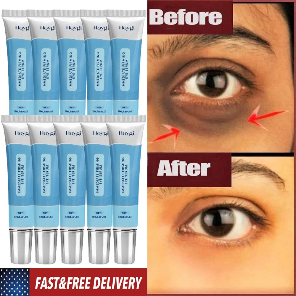 Firming Eye Serum for Dark Circles Wrinkles and Puffiness - 1-10X Quantity Options