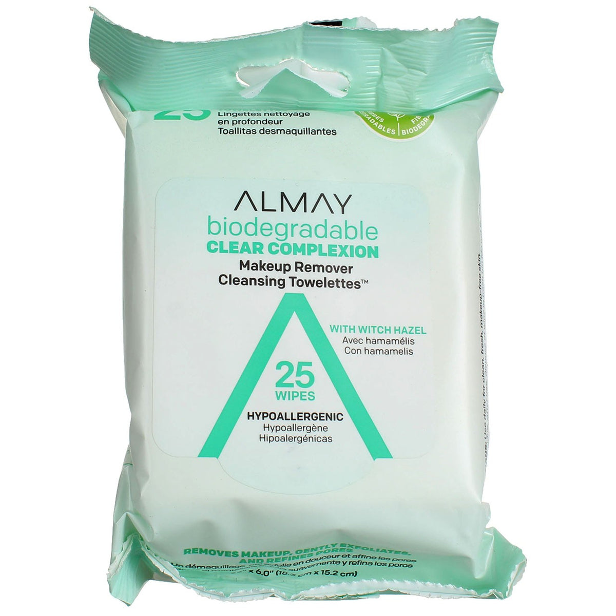Makeup Remover Towelettes - Clear Complexion, 25 Count