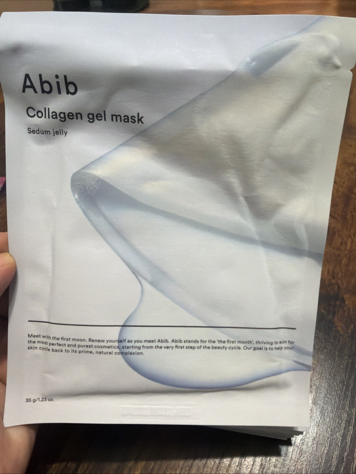 Collagen Gel Mask Sedum Jelly - 10 Sheet Pack