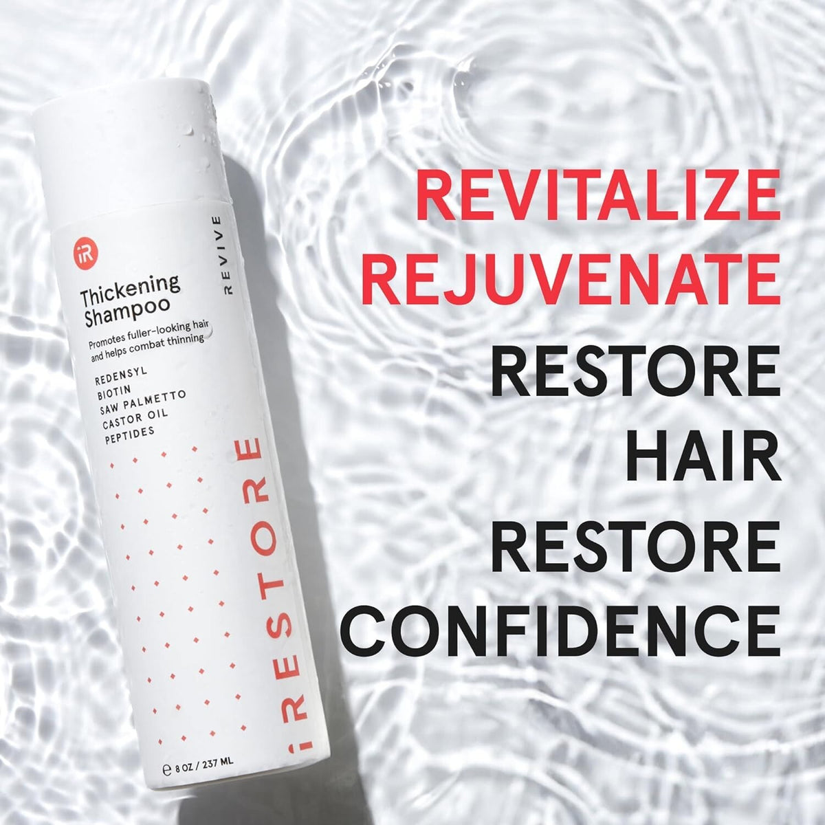 Anti-Thinning Shampoo with Biotin for Hair Growth