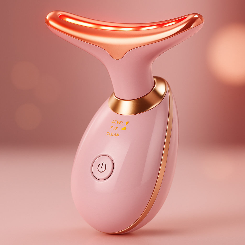 Neck and Face Lifting Massager Device for Skin Tightening and Anti-Aging