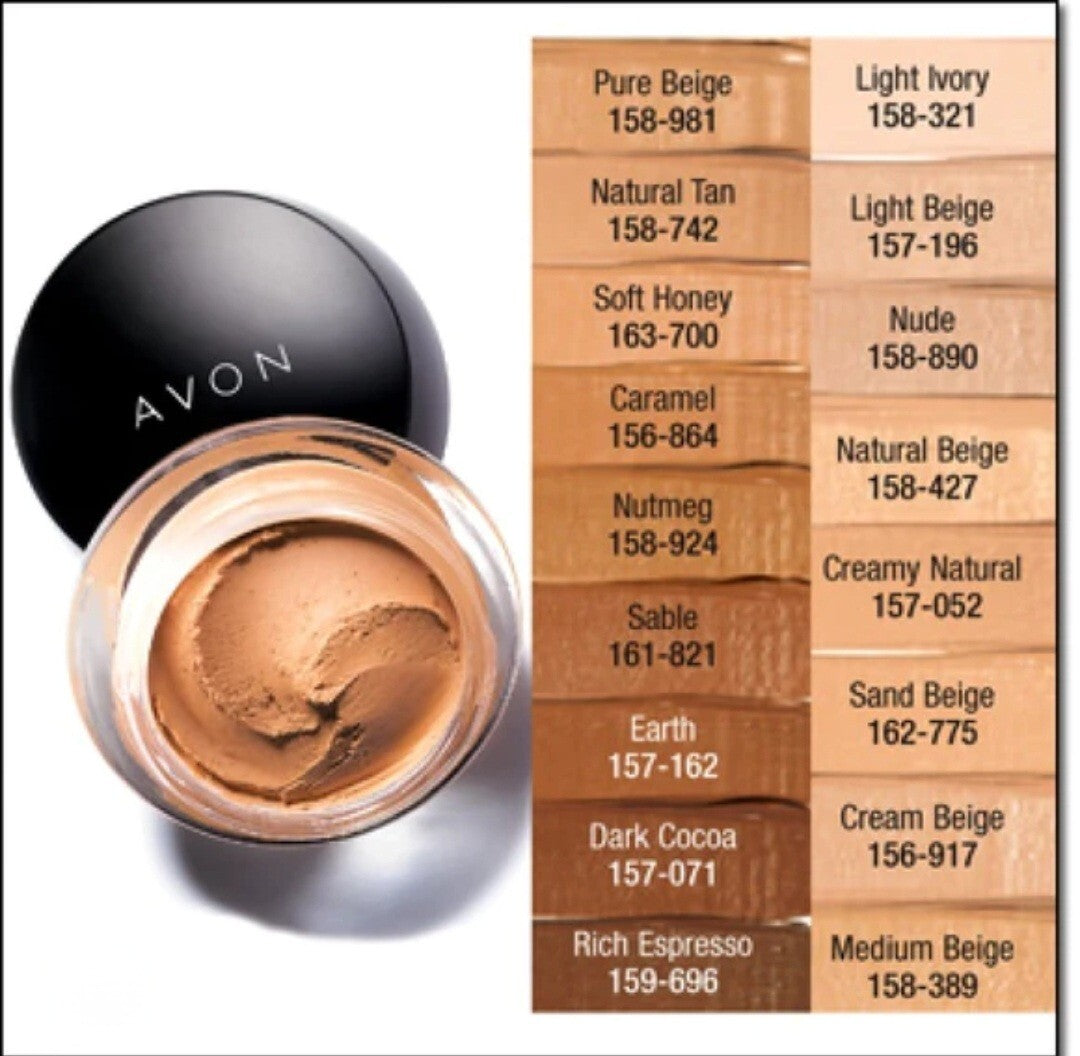 Matte Mousse Foundation - Flawless Full Coverage Face Makeup - Pure Beige