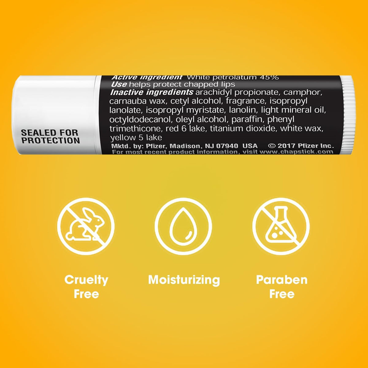 Bulk Lip Balm Set - 12 Moisturizing Clear Lip Care Sticks