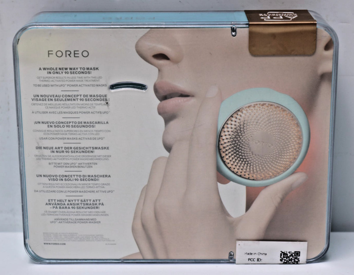 Heated LED Light Therapy Device for Skin Rejuvenation - Mint