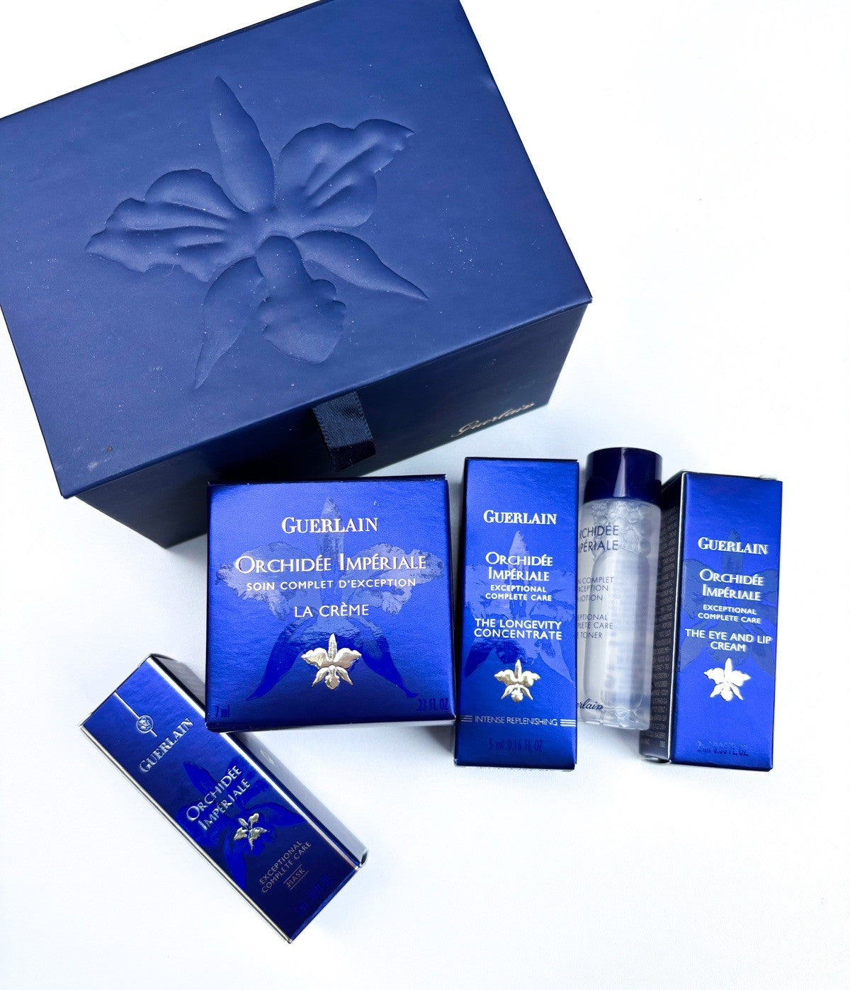 Guerlain Orchidee Imperiale Anti-Aging Skincare Set - Travel Size 5 Piece Collection
