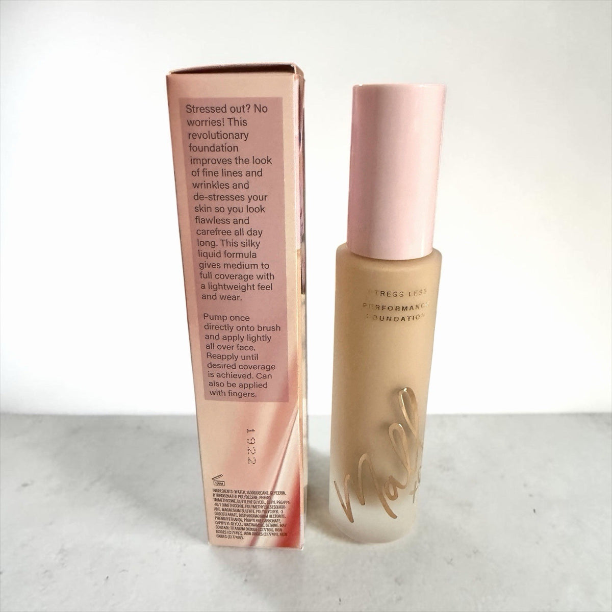 Stress Less Performance Foundation - Light Shade, Medium to Full Coverage, 1 oz