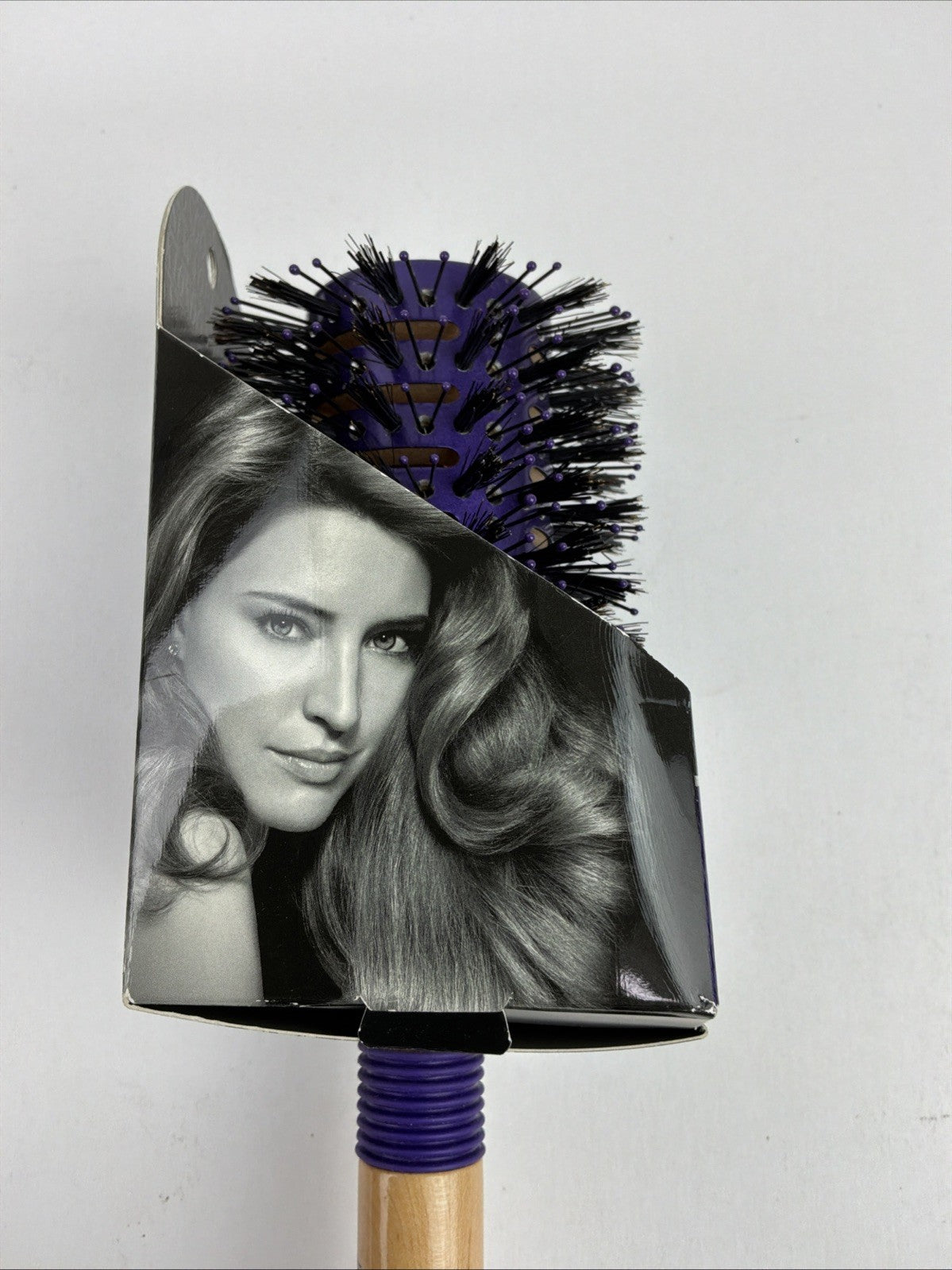 John Frieda Frizz Ease Round Boar Bristle Styling Brush - Vented, New