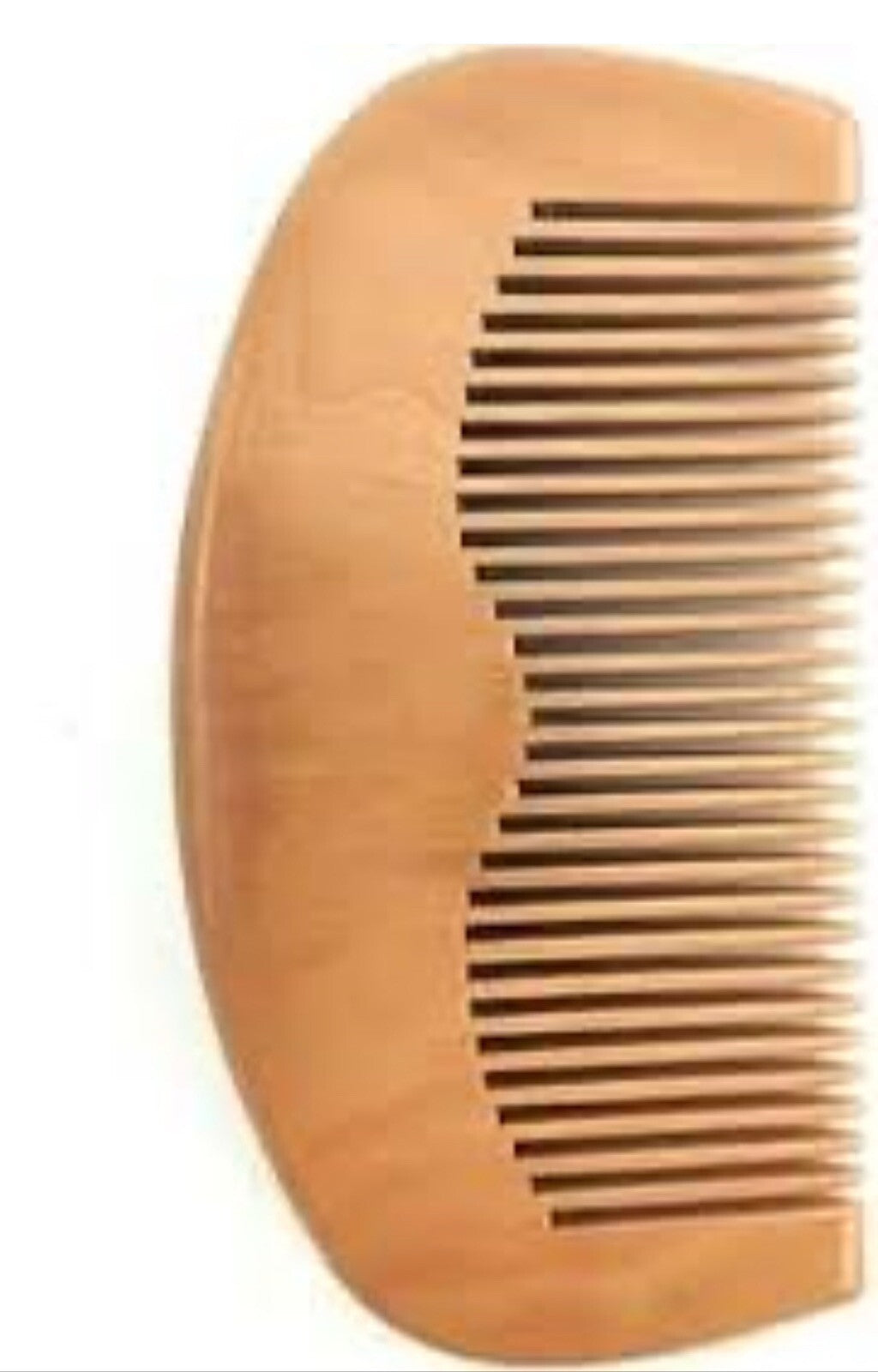 Wooden Beard and Hair Comb - Sikh Kanga for Mustache and Hair Tangles