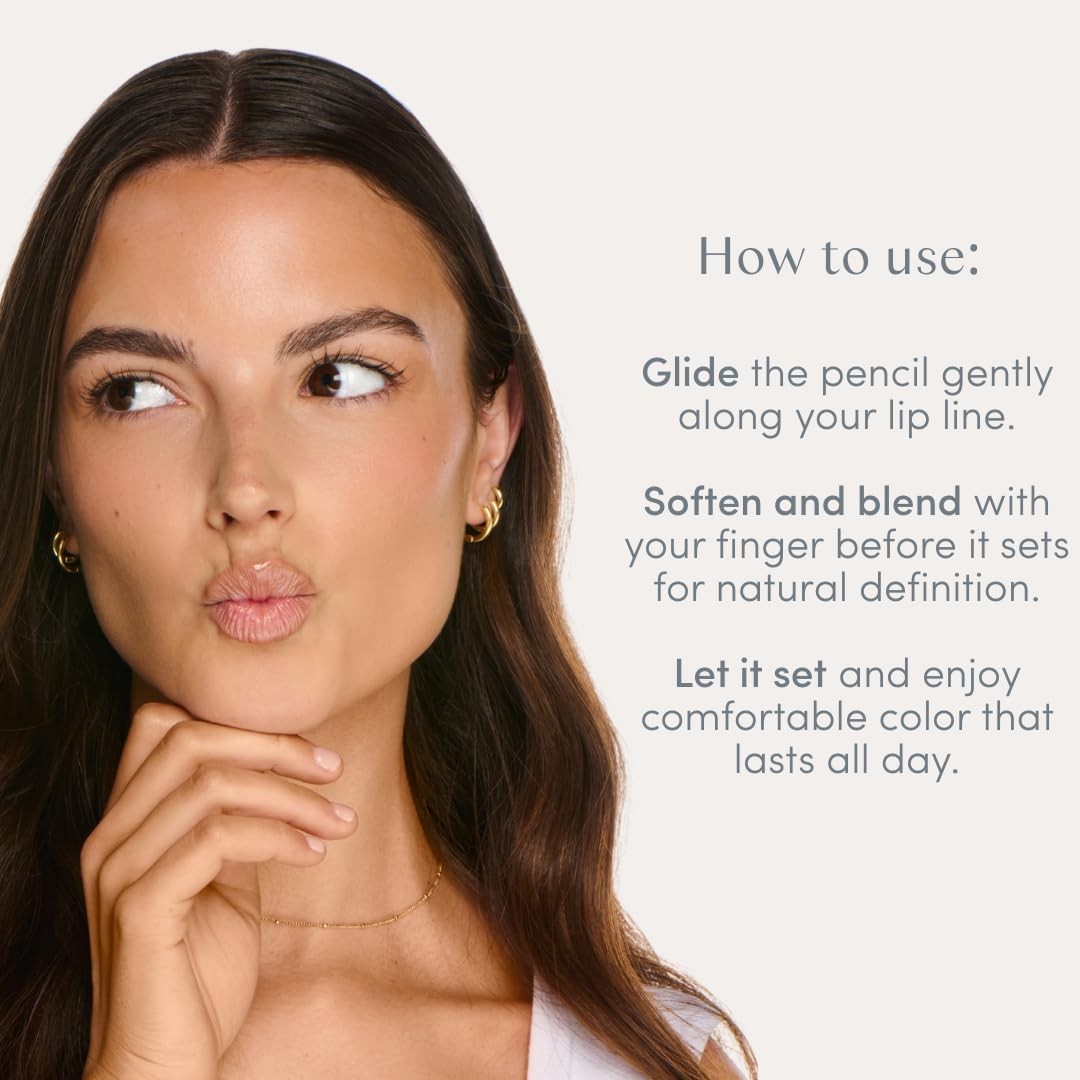 Lip Gloss Longwear Hydrating Lip Makeup - Neutral Mauve