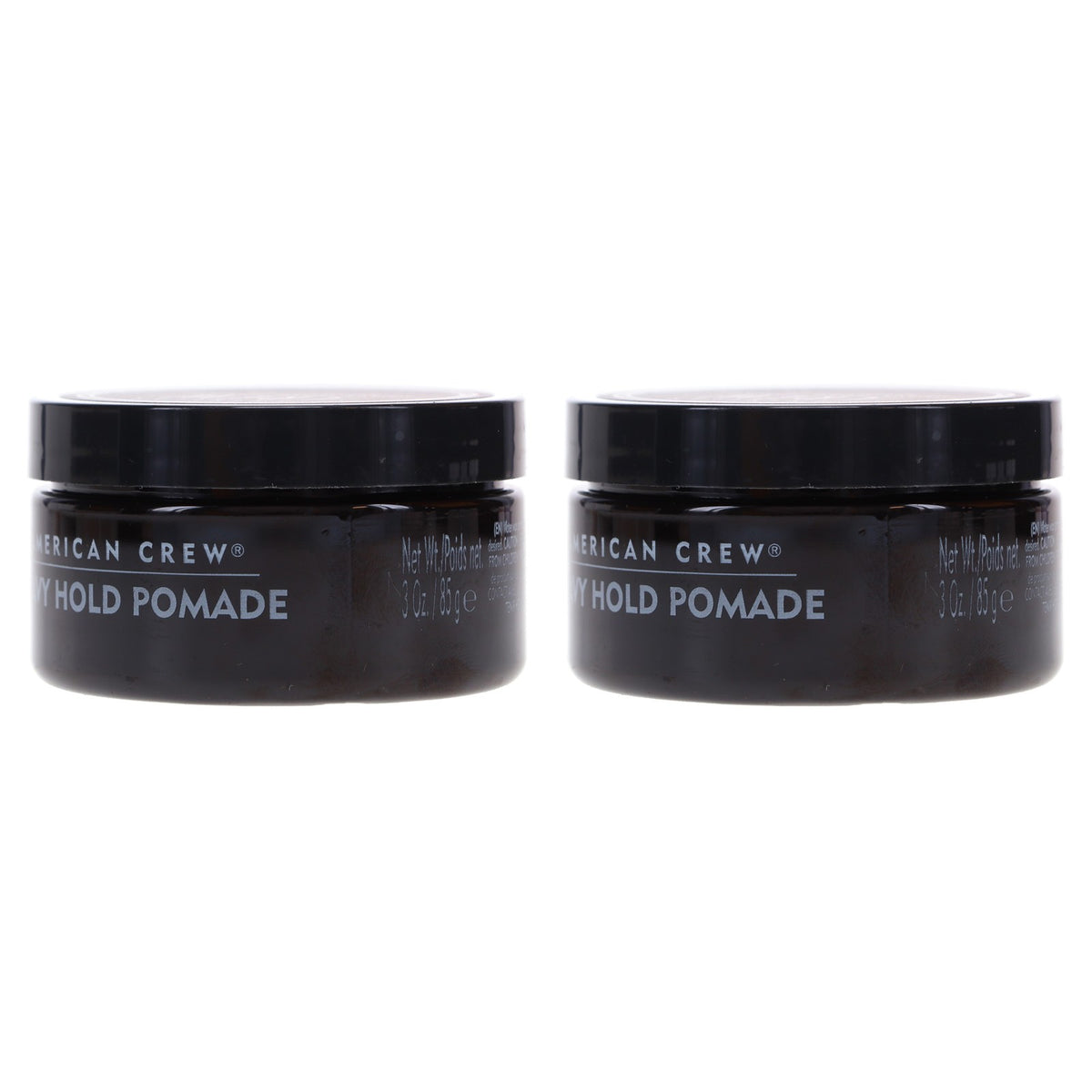 Heavy Hold Hair Pomade 3 oz - 2 Pack for Strong Styling & Shine