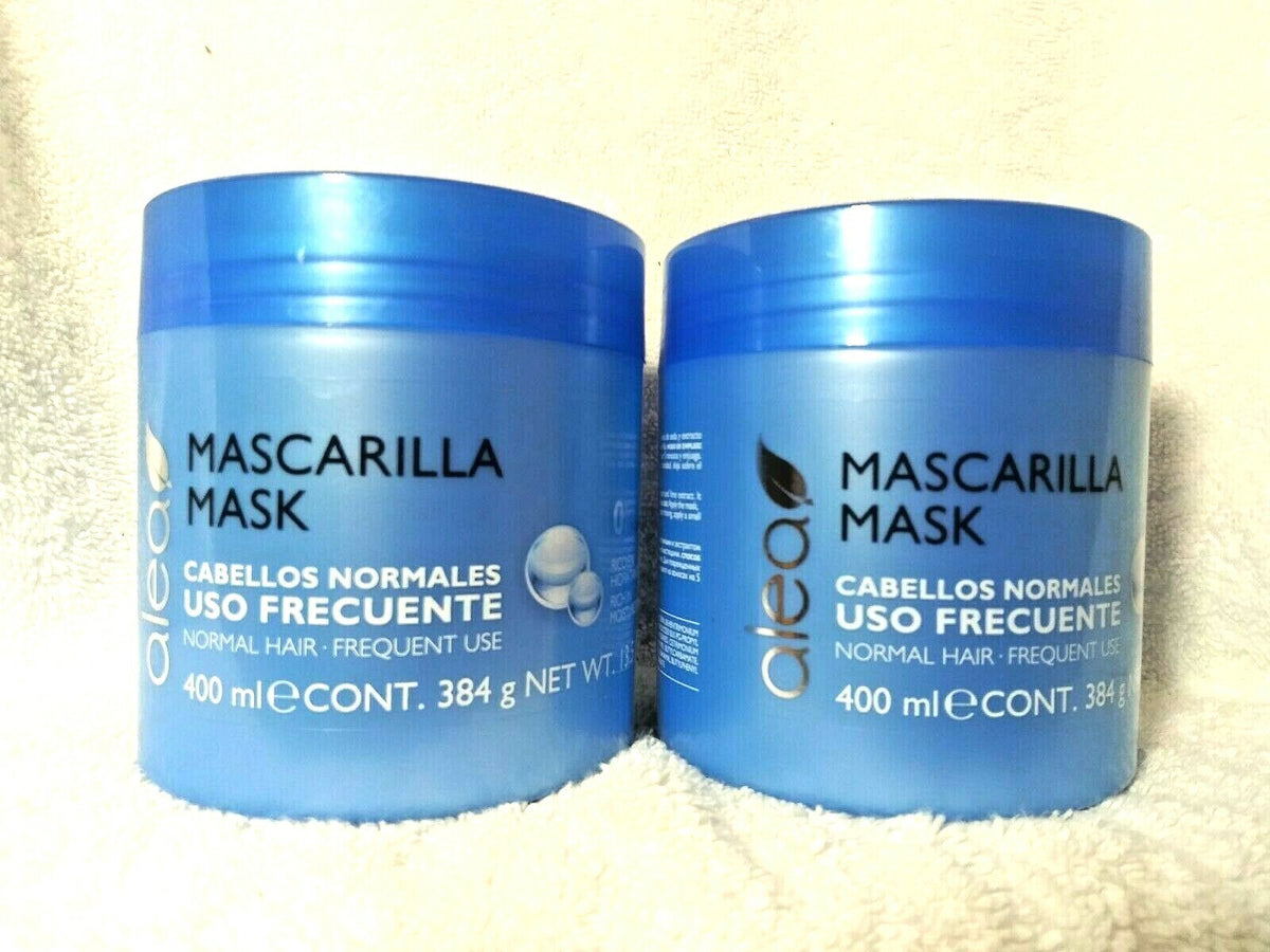 Frequent Use Hair Mask for Normal Hair - Silk Protein and Lime Extract, 13.5oz, Set of 2