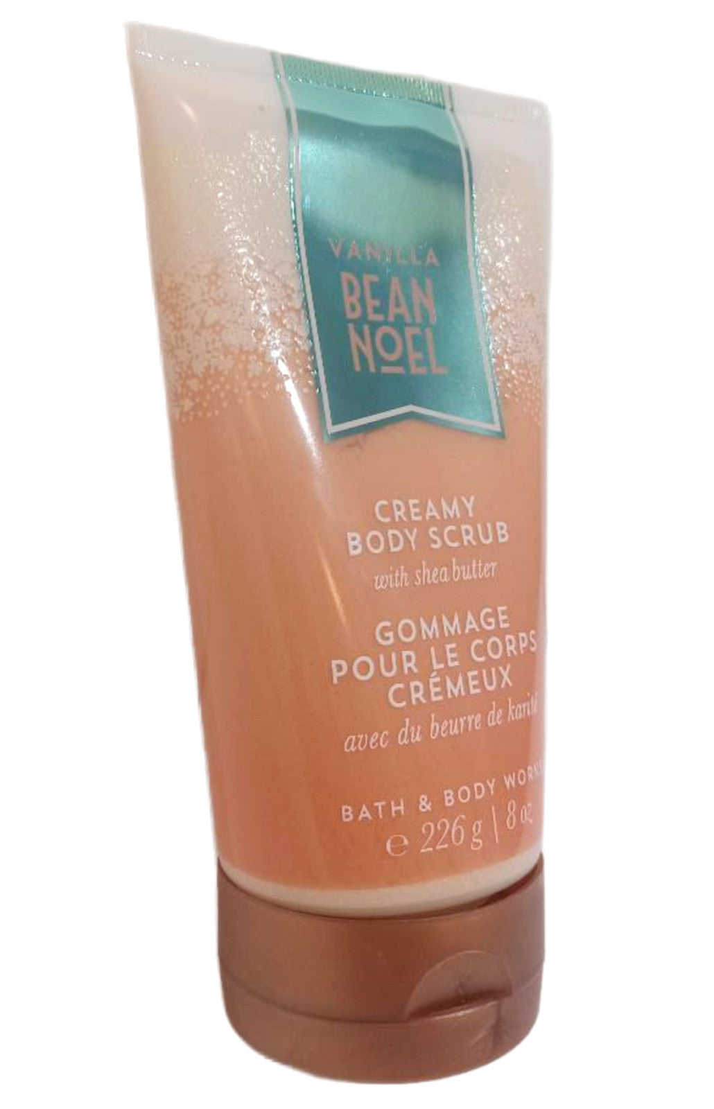 Bath And Body Works Creamy Scrub Vanilla Bean Noel Exfoliating 8 OZ