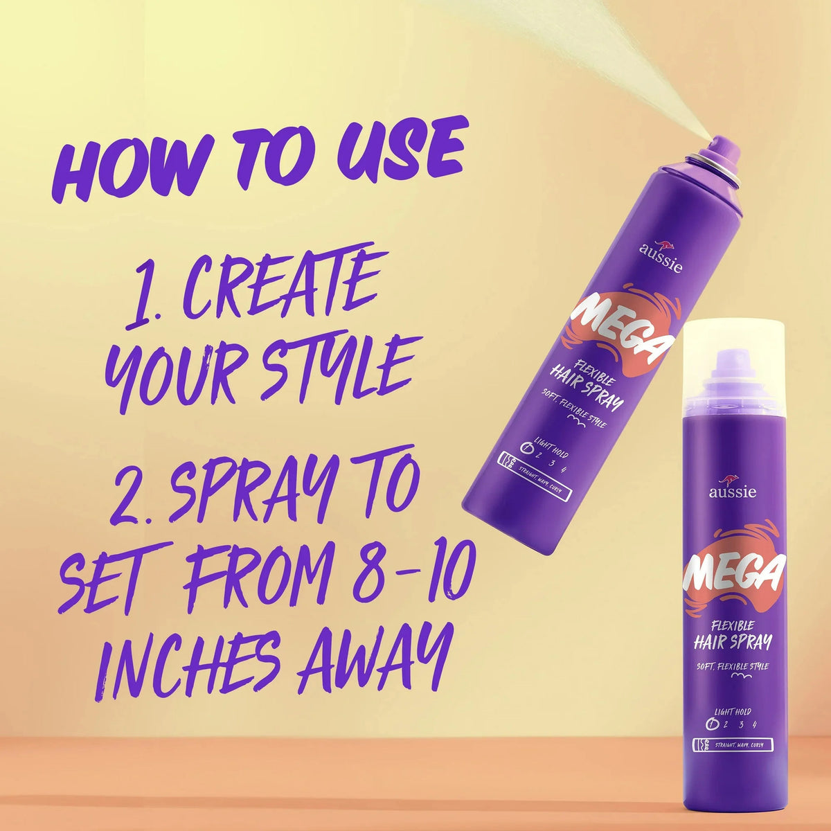 Flexible Hair Spray Light Hold - 10 oz | Humidity Resistant & Cruelty-Free
