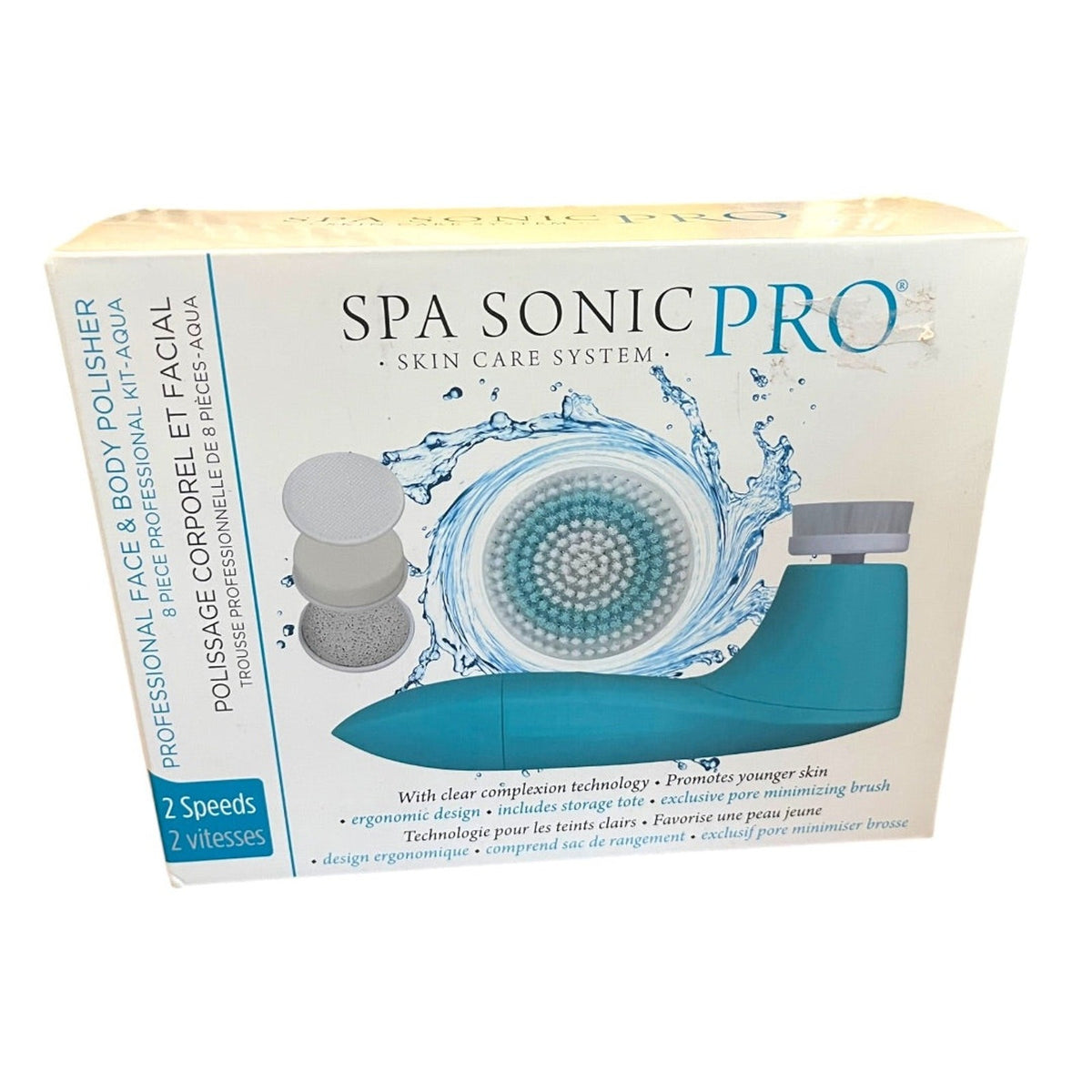 Skin Care System with Dual Speeds - Facial Cleansing Device