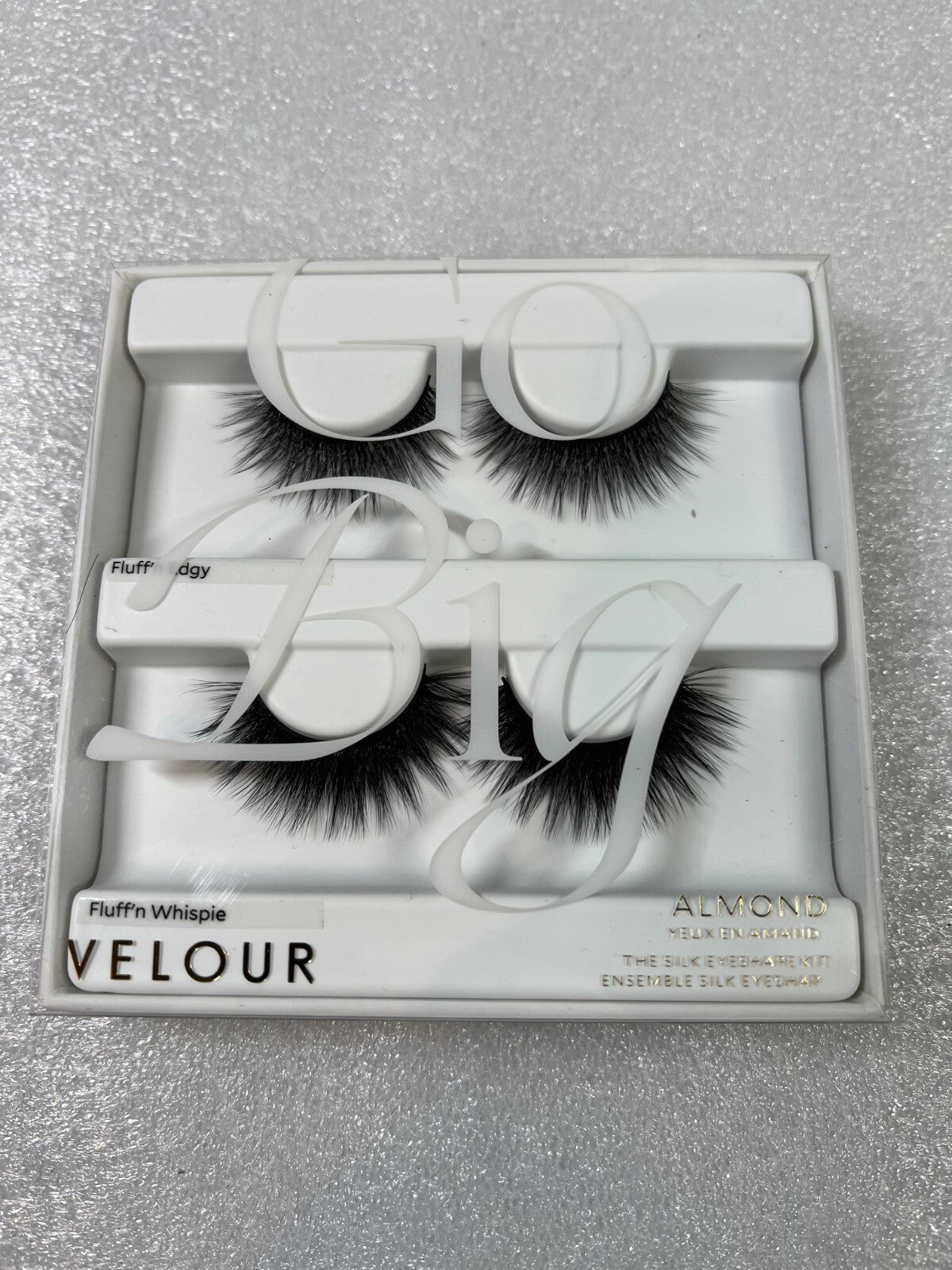 Velour Lashes Almond Kit Fluff'n Edgy & Whispie False Eyelashes - 2 Pairs