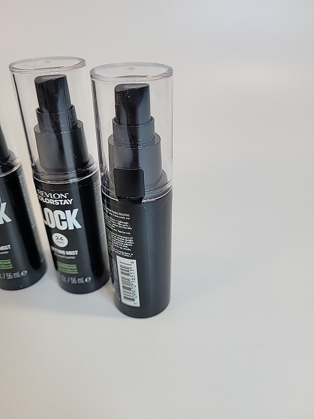 Revlon ColorStay Lock Setting Spray - 24 Hour Makeup Finish, Hydrating Superfood Blend, Travel Size 1.9oz (Pack of 4)