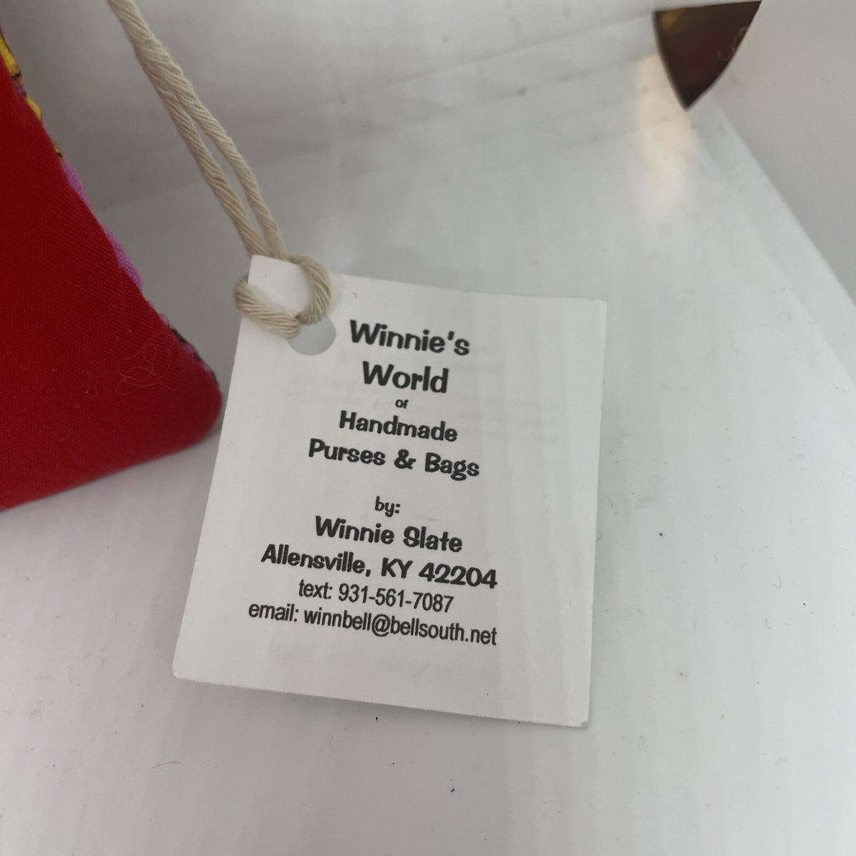 Handmade Batgirl Wonder Woman Makeup Bag - Rare Winnie’s World 6.5x6.5 Inches
