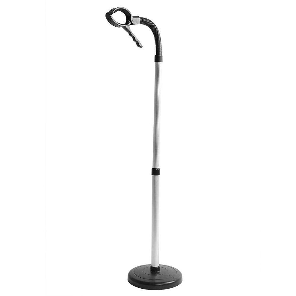 Retractable Hair Dryer Stand Holder - 360° Rotating Vertical Mount for Salon & Home Use