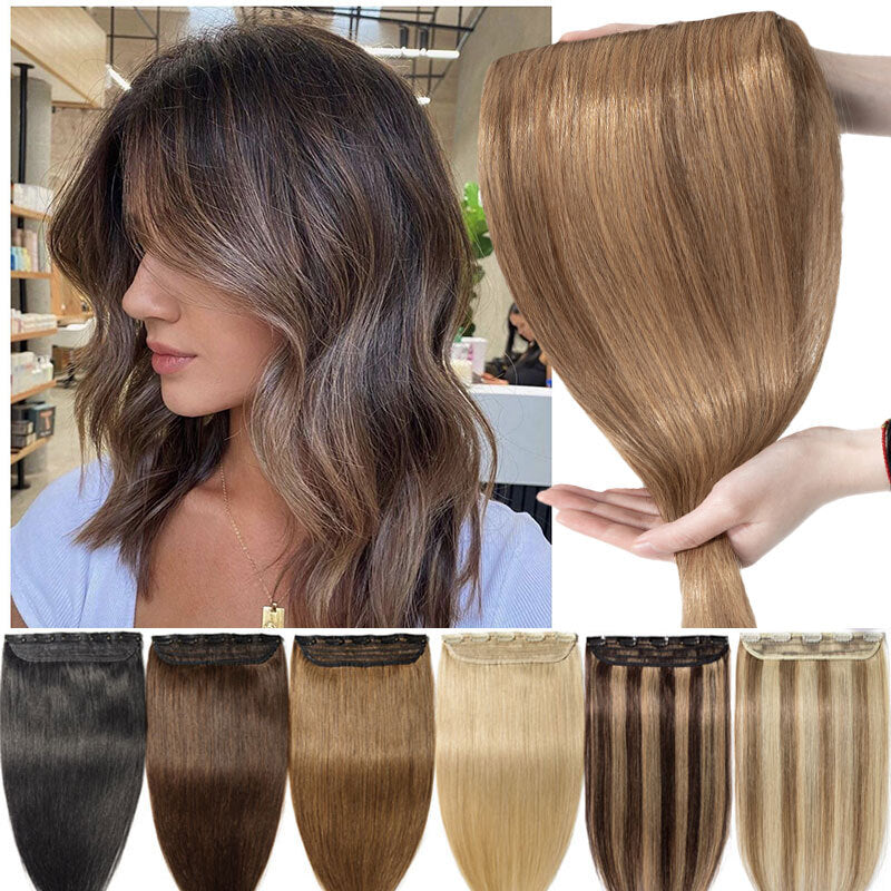 Remy Human Hair Clip-In Extensions 24 Inches Multiple Colors & Thicknesses