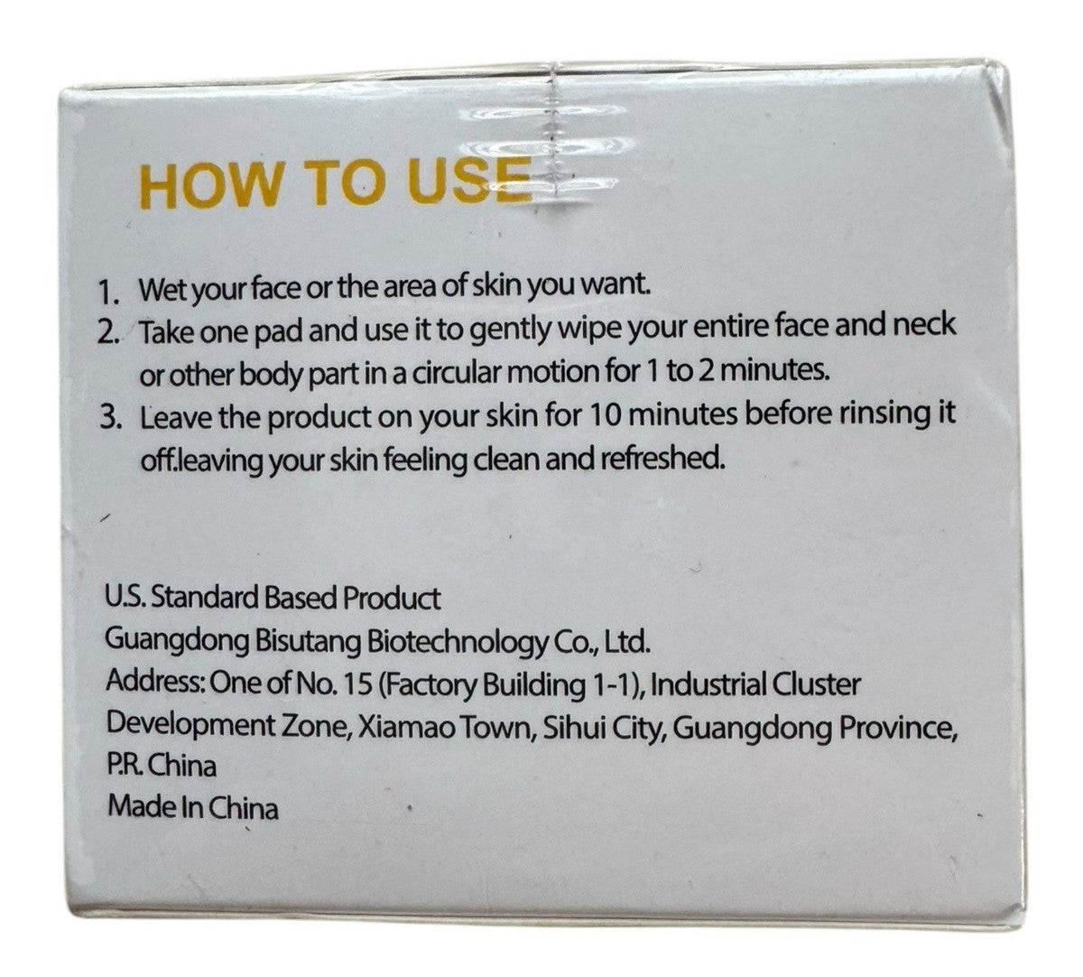 Kojic Acid & Turmeric Cleansing Pads - 50 Count, Brightening Skincare