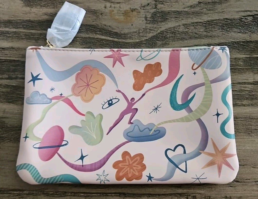 Colorful Artsy Zipper Pouch - IPSY Glam Bag for September 2024, 2-Pack