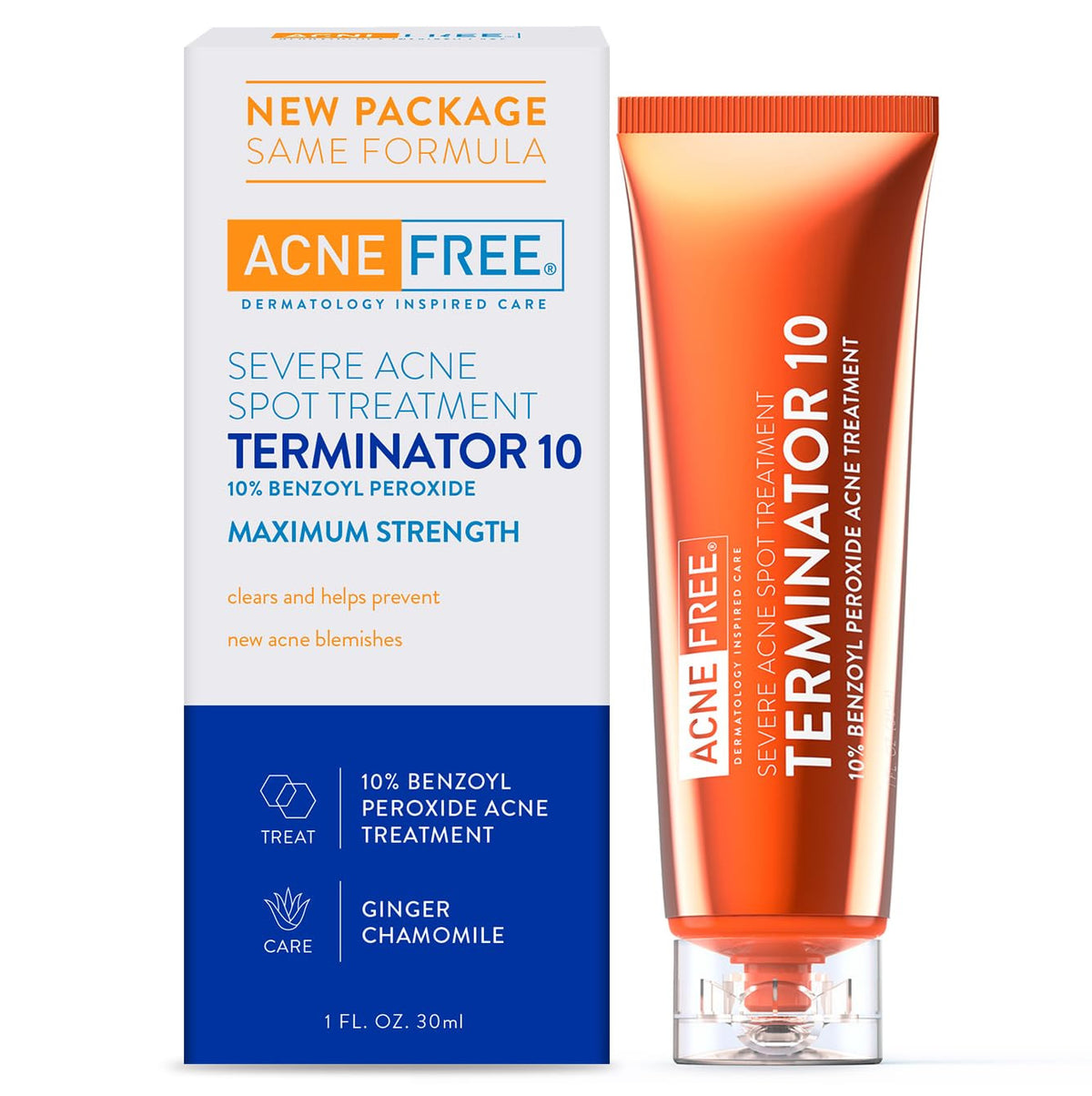Maximum Strength Acne Spot Treatment with 10% Benzoyl Peroxide
