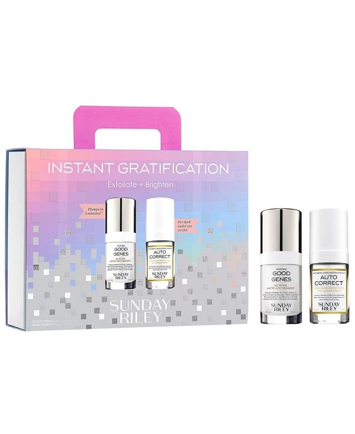 Sunday Riley Exfoliating & Brightening Skincare Set - 2 Pack, 0.5 Fl Oz
