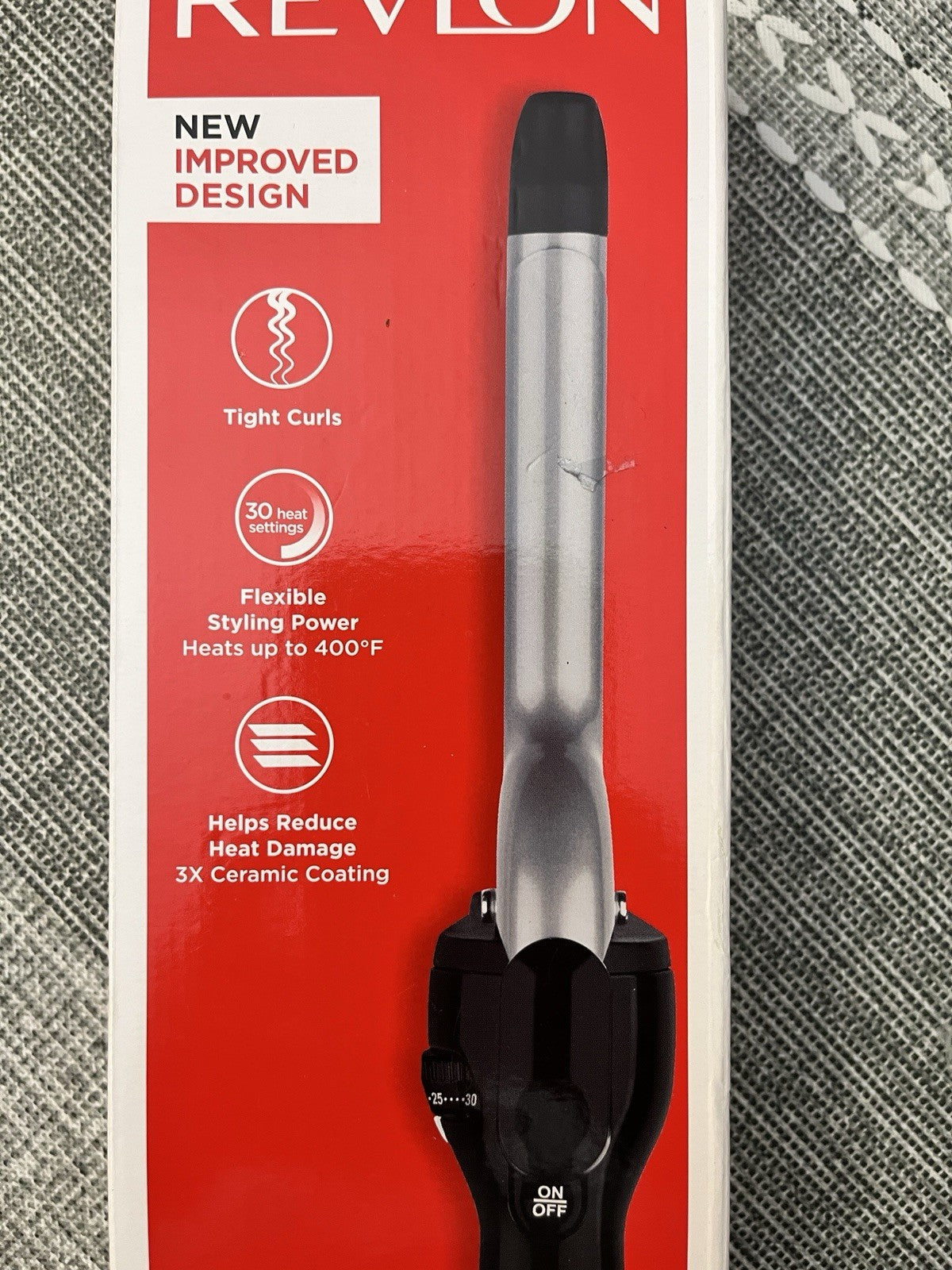 Ceramic Barrel Curling Iron 3/4 Inch Professional Hair Styling Tool