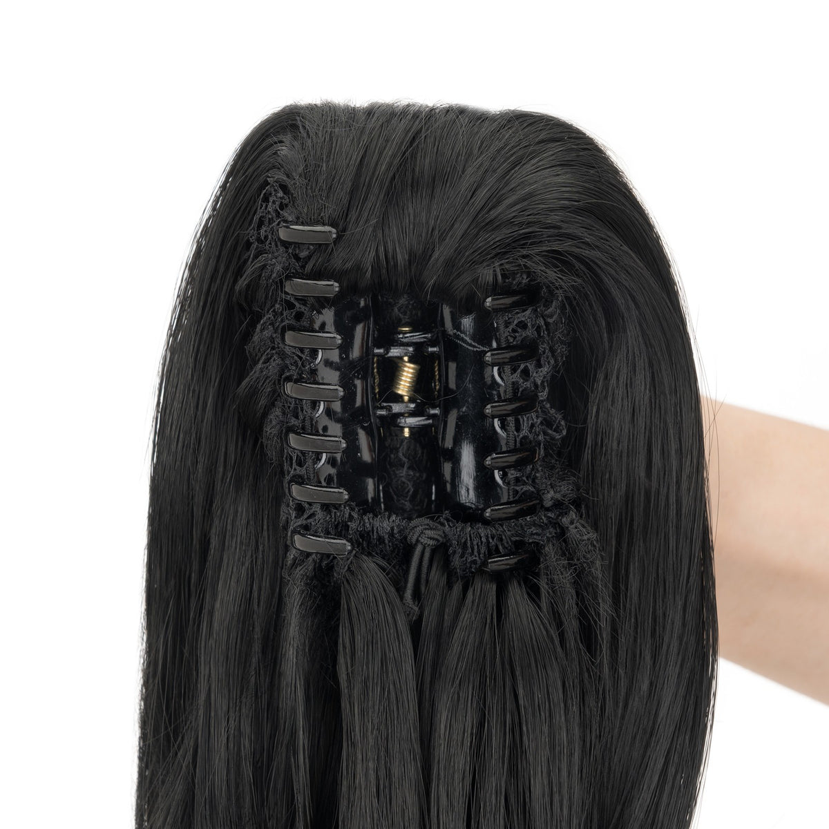 Ponytail Claw Clip for Hair Extensions Thick Wavy Hairpiece Unbranded
