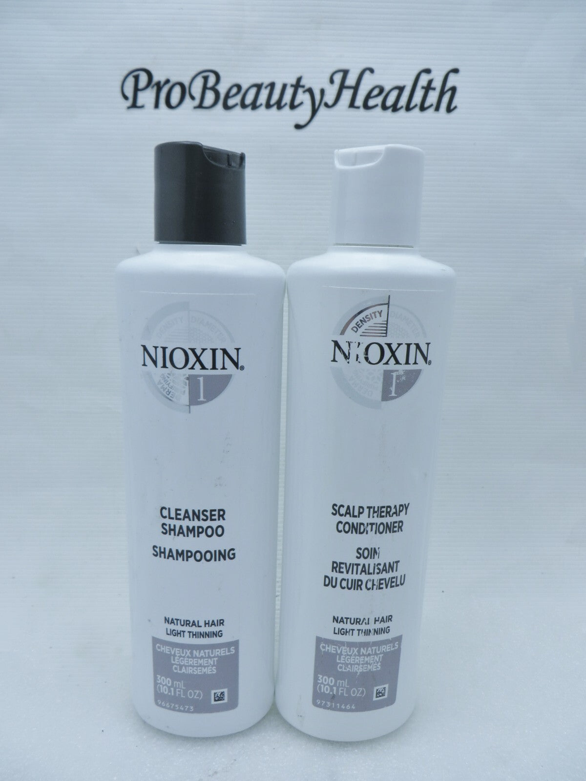 Nioxin #1 Shampoo & Conditioner Set for Thinning Hair 10.1 oz