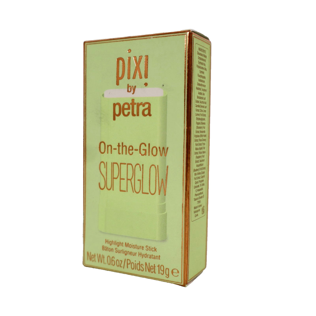 Moisture Stick Highlighter - On-The-Glow Super Glow for Face & Skin - Ice Pearl 0.6 oz