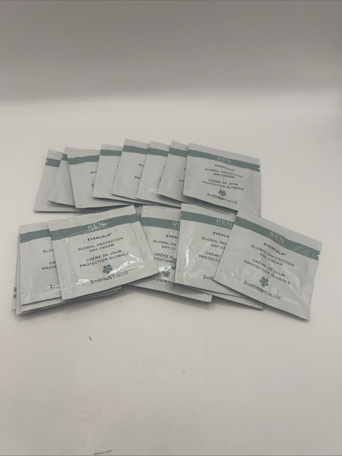 20 Pack REN Evercalm Face Moisturizers Day Cream for Sensitive Skin