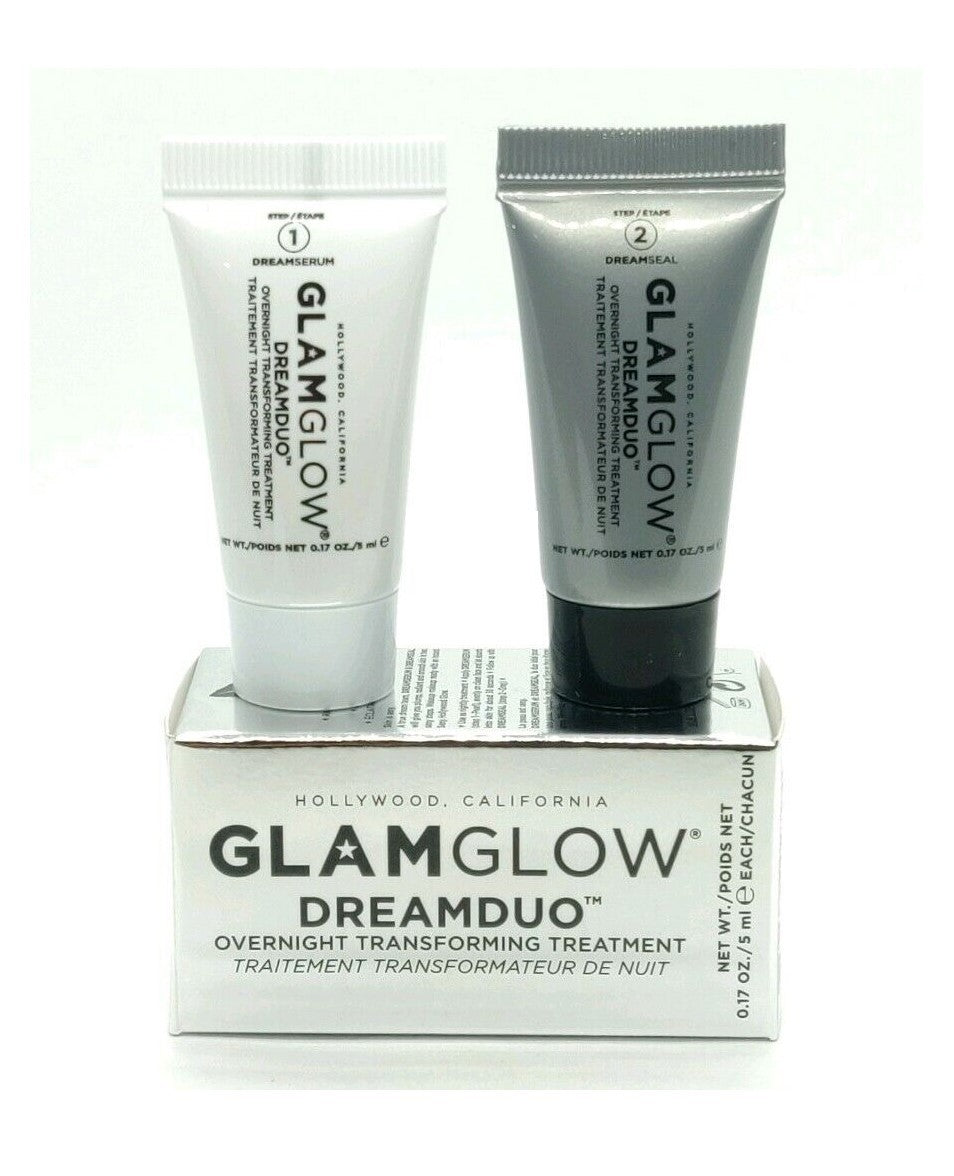 GlamGlow Dreamduo Overnight Skin Treatment - 0.17 oz