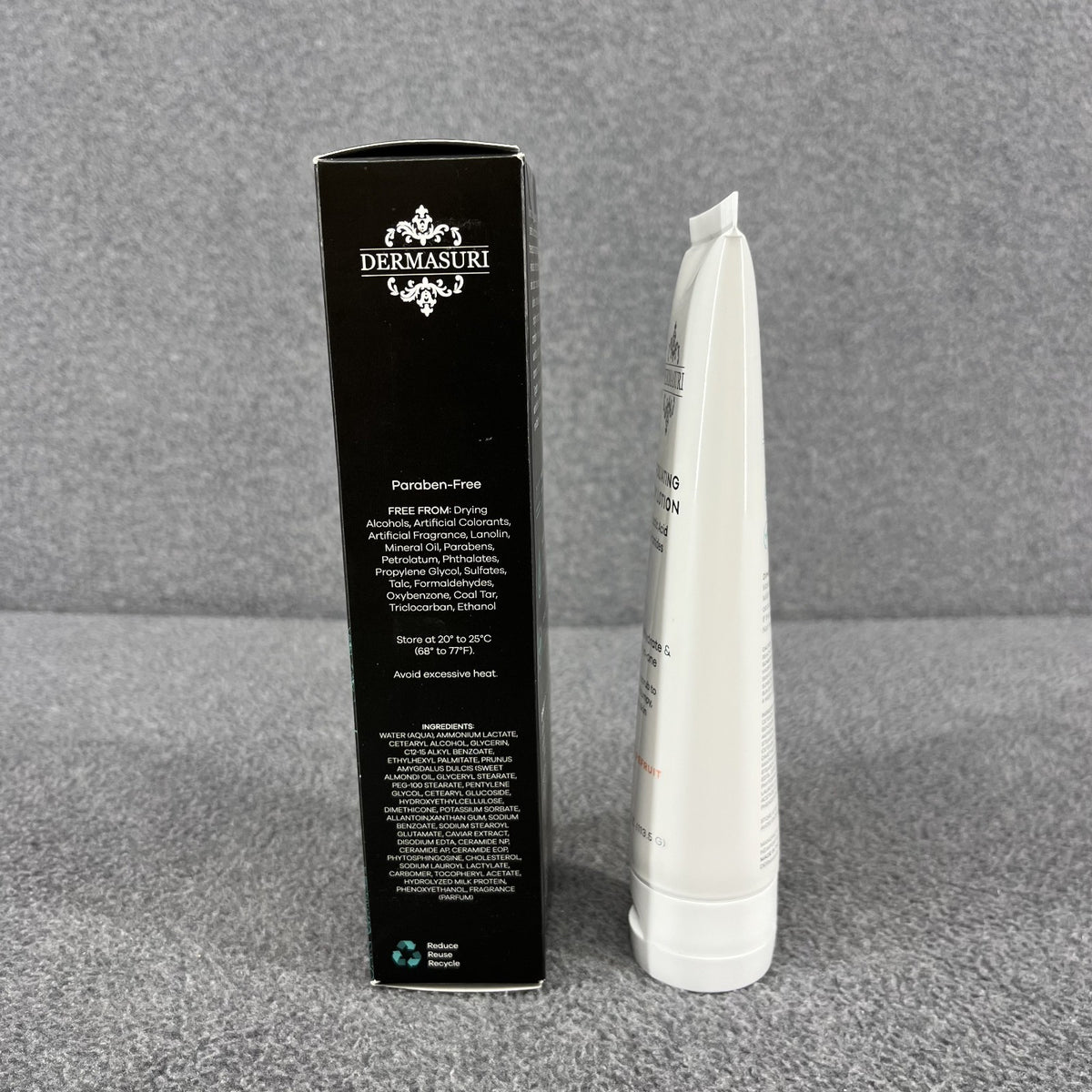 Dermasuri Exfoliating Body Lotion Grapefruit KP Scrub-reduce Bumpy