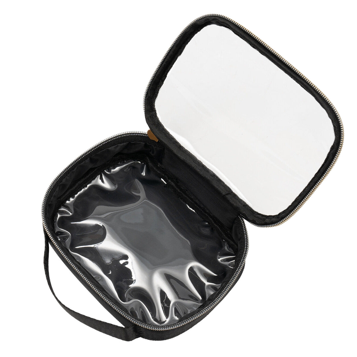 Professional Rolling Makeup Case with Organizer, Travel Cosmetic Storage