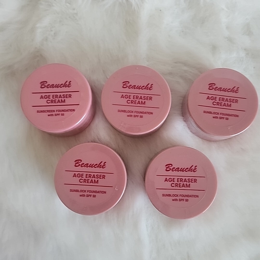 5 Pack Age Eraser Face Creams - Anti-Aging Skin Care for Youthful Skin