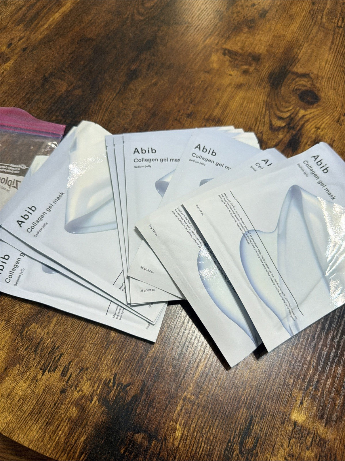 Collagen Gel Mask Sedum Jelly - 10 Sheet Pack