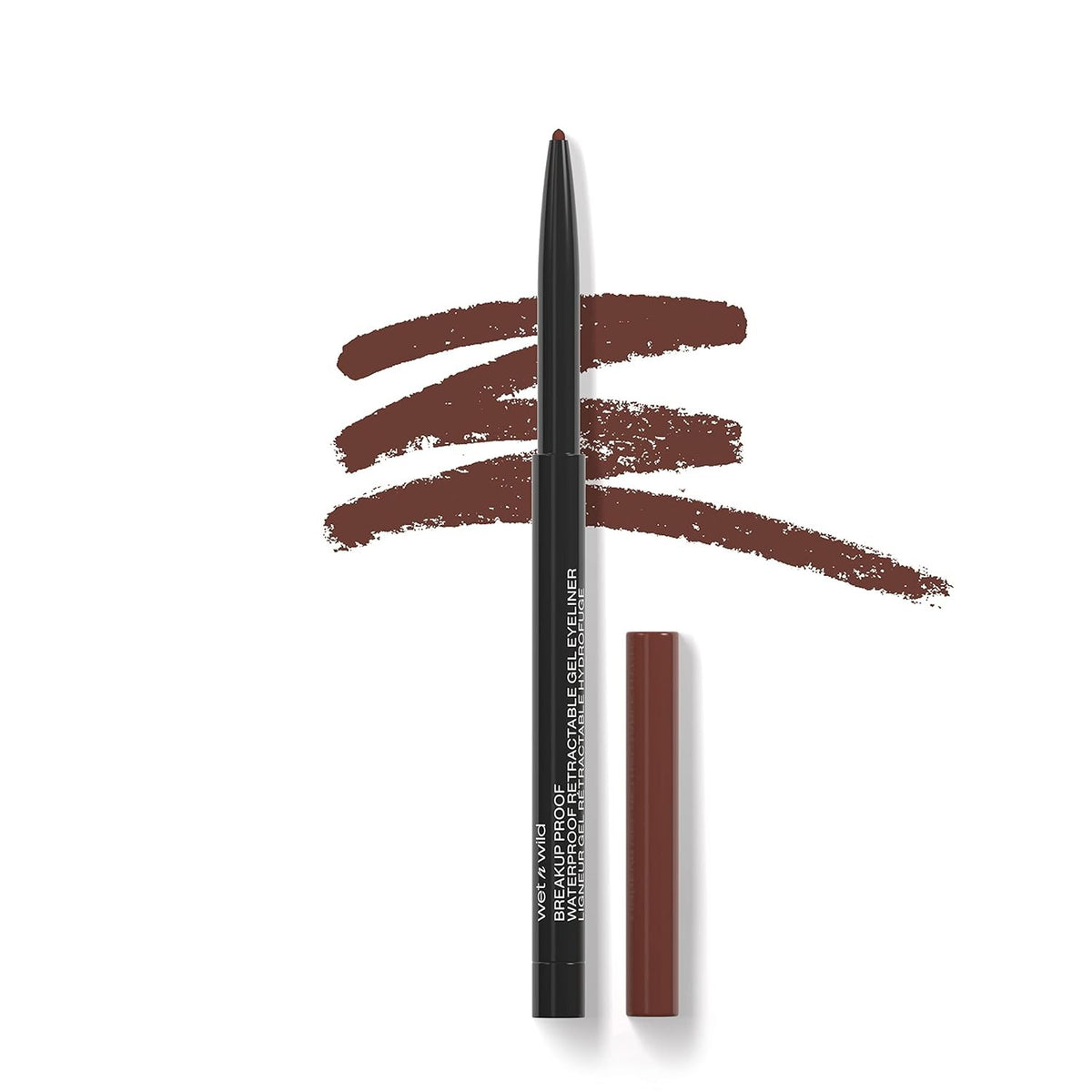 Long-Lasting Waterproof Gel Eyeliner - Retractable, Smudge-Proof, 0.1oz