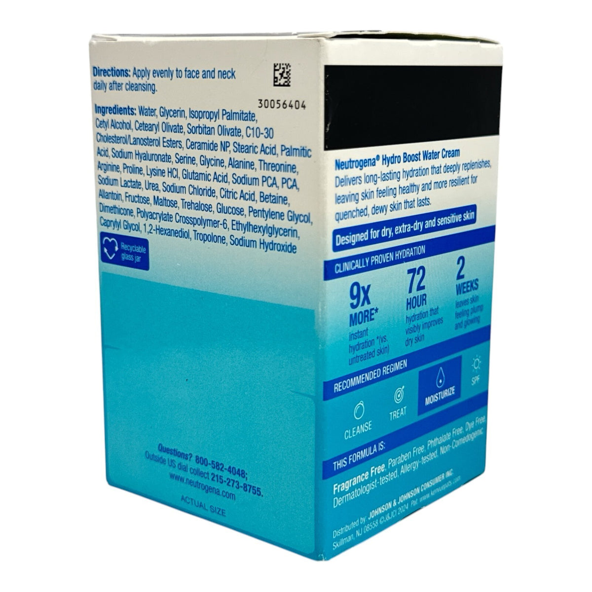 Neutrogena Hydro Boost Hyaluronic Acid Water Cream 50ml